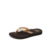 RF001660BPE REEF WOMEN'S GINGER BEACH FLIP FLOPS BROWN/PEACH SIZE 11