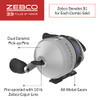 ZEBCO FOLDS OF HONOR SPINCAST REEL/FISHING ROD COMBO ONE DOLLAR DONATED -CAMO
