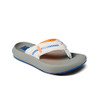 CJ5891 REEF MEN'S SWELLSOLE CRUISER SANDALS BLUE/WHITE/ORANGE SIZE 10 New