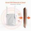 TENDA AC1200 WIFI RANGE EXTENDER, WIFI WIRELESS SIGNAL BOOSTER - WHITE