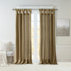 MADISON PARK EMILIA FAUX SILK SINGLE CURTAIN PRIVACY LINING WIN40-118 - BRONZE