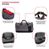 SWISSGEAR APEX DUFFLE BAG TRAVEL GYM BUNGEE-CORD SYSTEM 9000204227 Gray/Black New