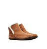 NL3389 SOREL WOMEN’S NAKISKA BOOTIE - SIZE 8 - CAMEL BROWN/NATURAL