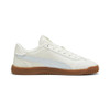 PUMA WOMENS CLUB 5V5 SNEAKER - SIZE: WOMEN 9.5 WARM WHITE-DEWDROP-PUMA GOLD
