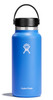 HYDRO FLASK WATER BOTTLE - INSULATED STAINLESS STEEL WIDE MOUTH - CASCADE BLUE New