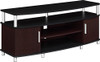 AMERIWOOD HOME CARSON TV STAND FOR TVS UP TO 50", CHERRY - CHERRY