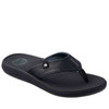 REEF MEN'S PHANTOM NIAS FLIP-FLOP SANDALS - SIZE: MEN 10 ( (EU M43) - BLACK/GRAY
