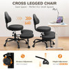 ATHOPE CROSS LEGGED OFFICE CHAIR CRISS MEDITION KNEELING YOGA SEAT - BLACK
