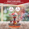 TOP TREASURES MUSICAL CHRISTMAS CAROUSEL - ANIMATED PRE-LIT CARNIVAL - VILLAGE