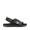 TEVA WOMEN'S VOYA STRAPPY LIGHTWEIGHT SPORT SANDAL SIZE 6, HERA BLACK New