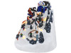 TOP TREASURES CHRISTMAS VILLAGE SKI RESORT WITH MOVING SKIERS TABLETOP DISPLAY