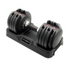 CAP BARBELL ADJUSTABELL ADJUSTABLE ROUND DUMBBELL WEIGHTS - BLACK