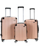 ROCKLAND LONDON HARDSIDE EXPANDABLE LUGGAGE SPINNER WHEELS 28-24-20-INCH - BIEGE