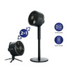 SHARK INDOOR & OUTDOOR OSCILLATING FAN PEDESTAL & TABLETOP, CORDED - BLACK