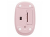 Logitech M196 Mouse - Optical - Wireless - 32.81 ft - Bluetooth - Pink - 1000