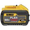 DEWALT FLEXVOLT 20V/60V MAX 12.0 AH BATTERY - YELLOW New