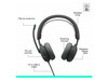 Logitech Zone Wired 2 for Business Wired USB headset with adaptive hybrid ANC