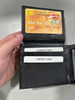 GENUINE BLACK LEATHER BIFOLD WALLET - BLACK