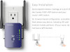 COREDY 300 MBPS MINI WIFI EXTENDER RANGE EXTENDER/WIRELESS REPEATER - PURPLE