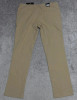 GALAXY BY HARVIC SUPER STRETCH PANTS STRAIGHT CASUAL - SIZE: MEN 38/32 - KHAKI New