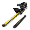 SUN JOE 2.0AH 18-IN CORDLESS HANDHELD HEDGE TRIMMER 5/8" - BLACK/YELLOW
