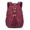 53665-9666 HIGH SIERRA SWERVE LAPTOP BACKPACK ONE SIZE COPPER SPLATER/MAROON New