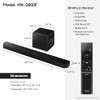 SAMSUNG HW-Q800F Q SERIES SOUNDBAR 5.1.2 CH SUBWOOFER Q SERIES (2025) - BLACK