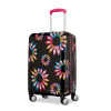 SARAH JESSICA PARKER HARDSIDE EXPANDABLE CARRY ON SUITCASE - BLACK SHOE WHEEL