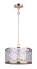 CANARM FRANKIE 5-LIGHT CHANDELIER, MODERN CEILING LIGHT - GOLD