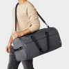 OPEN STORY 60L DUFFEL BAG - WATER-RESISTANT SOFTSIDE LUGGAGE - GRAY
