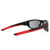 OAKLEY VALVE SUNGLASSES RED IRIDIUM LENSES 60-16-133 - BLACK/RED