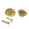 KINGSTON BRASS GRID TUB DRAIN KIT 9.06 X 7.48 X 4.92 BRUSHED BRASS New