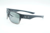 OAKLEY TWOFACE SUNGLASSES MATT BLACK/CHROME FRAME BLACK PRIZM LENSES, 60-16-139