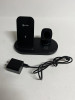 WAITIEE FAST WIRELESS CHARGER/CHARGING STATION 3 IN 1 FOR GALAXY IPHONE - BLACK