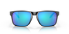 OAKLEY HOLBROOK XL SUNGLASSES MATTE BLACK PRIZM SAPPHIRE POLARIZED 59-18-137