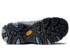 J036344 MERRELL WOMEN MOAB 3 WATERPROOF HIKING SHOE BLUE SIZE 8