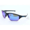 OAKLEY FLAK BETA SUNGLASSES BLACK FRAME, BLUE PRIZM 64-08-131 - BLACK/BLUE