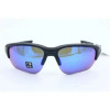 OAKLEY FLAK BETA SUNGLASSES BLACK FRAME, BLUE PRIZM 64-08-131 - BLACK/BLUE
