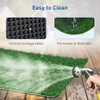 FluffyDream Artificial Grass for Dog Potty – 20x25 inch 2 Pack, Tray Pad - Green New