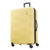 AMERICAN TOURISTER NXT HARDSIDE LARGE CHECKED SPINNER SUITCASE - YELLOW New
