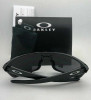 OAKLEY DROP POINT SUNGLASSES POLISHED BLACK FRAME BLACK IRIDIUM LENSES 61-18-132