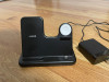 ANKER POWERWAVE 4-IN-1 WIRELESS CHARGING STATION FOR APPLE WATCH IPHONE - BLACK