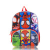 MARVEL SPIDEY & FRIENDS KIDS' 14" BACKPACK - BLUE