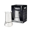 BIALETTI NEW VENUS INDUCTION STOVETOP COFFEE MAKER 4 CUPS 5.7 OZ - SILVER