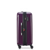 DELSEY PARIS HELIUM AERO 25" 4-WHEEL MEDIUM LUGGAGE - PLUM - PLUM/PURPLE New