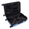 SWISSGEAR 7272 ENERGIE EXPANDABLE HARDSIDE LUGGAGE WITH SPINNER WHEELS - BLUE New
