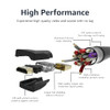 AMAZON BASICS HDMI CABLE 4K@60HZ HIGH-SPEED 4K HDMI 2.0 CORD 25FT - BLACK