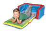 PAW PATROL KIDS SOFA BED CHILDREN 2-IN-1 FLIP OPEN INFLATABLE LOUNGER - MULTI