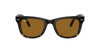 RAY-BAN RB4105 FOLDING WAYFARER SQUARE SUNGLASSES SIZE: 54-20 B15 BROWN LENSES