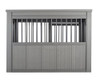 NEW AGE PET ECOFLEX HOMESTEAD SLIDING BARN DOOR FURNITURE STYLE DOG CRATE GRAY